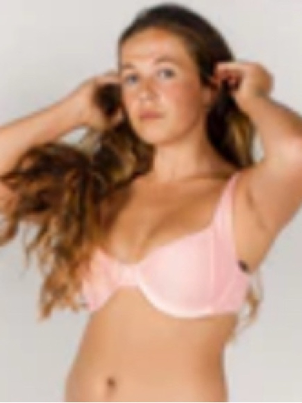 Seea Light Pink Underwire Bikini Top - Women Swim